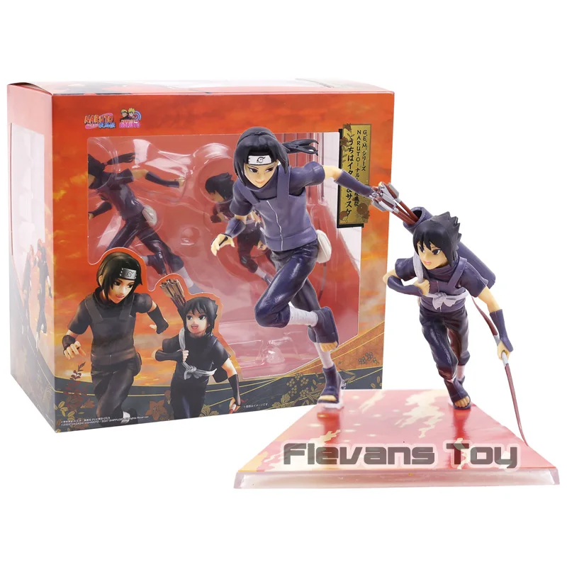 

GEM Naruto Shippuden Uchiha Itachi & Sasuke Young Ver. PVC Figure Collectible Model Toy