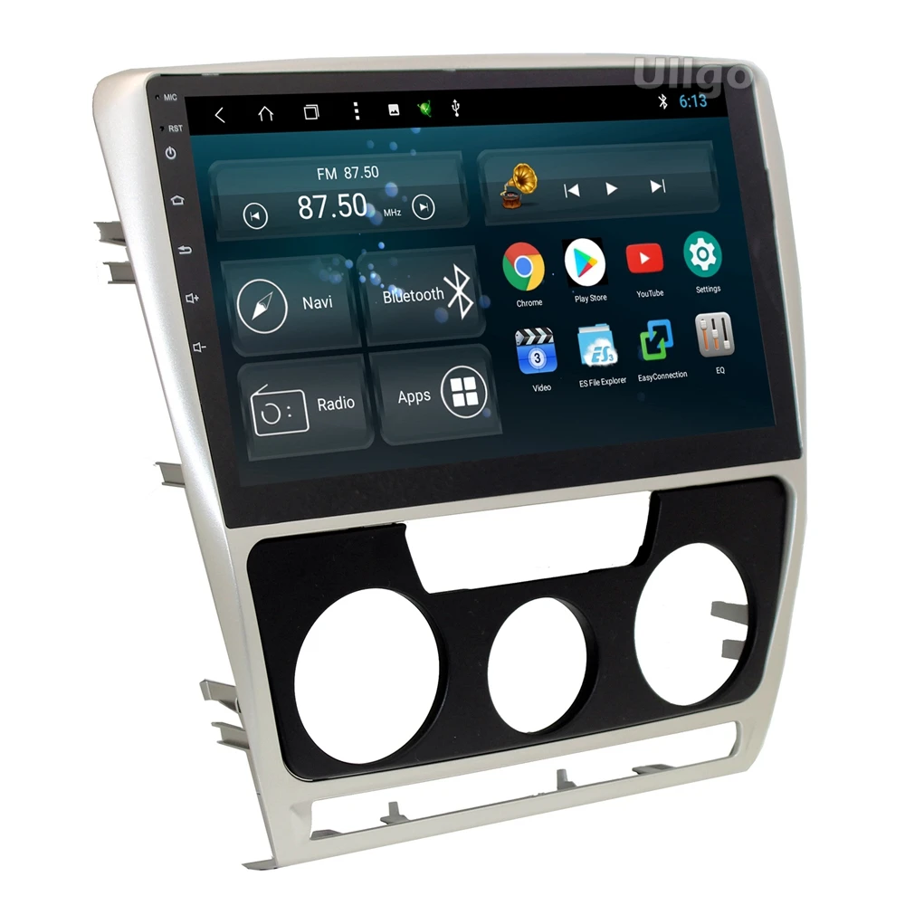 Best 10.1 inch Android 8.1 Car Head Unit for Skoda Octavia A5 Autoradio Car Stereo with BT Radio RDS Mirror-link Wifi 1