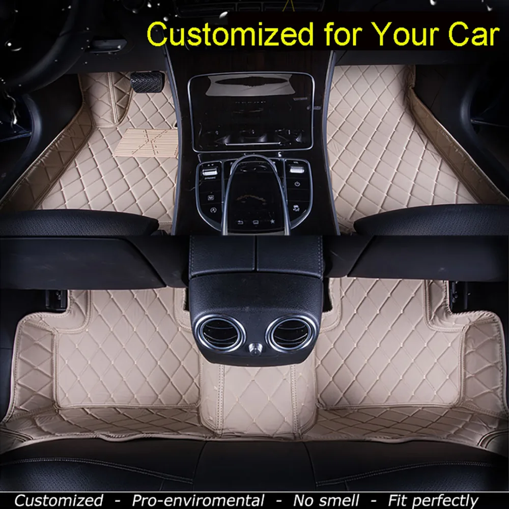 Car Floor Mats Case for Mercedes benz C Series 3rd gen W204/S204/C204