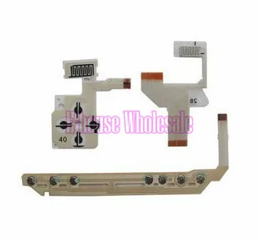 

[3PC/ LOT] Right/Left Key R/L Key and Home Start conductive membrane Replacement for Sony PSP1000 PSP 1000 Game Console Repair