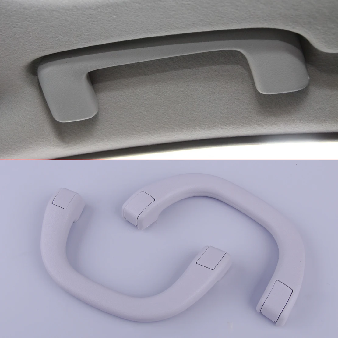 beler 2Pcs Left & Right A Pillar Roof Handle Fit for Mitsubishi Pajero Shogun Montero V31 V32