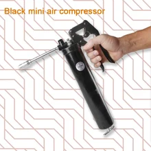Черный мини воздушный компрессор, распылитель, ручной смазочный пистолет, сделай сам, настенный Рисунок, маляр, пистолет-распылитель, инструмент