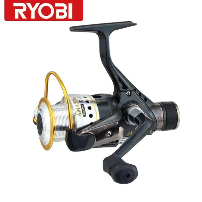 

RYOBI Fishing Reel Rear Drag Spinning Reel fishing+ a plastic free spool carretes de pescar mulinelli