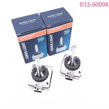 2 шт. HID ксеноновая лампа D1S 12 В 4300 К 6000 К для Buick Enclave 2007- для peugeot 408 2009-2013 508 2011