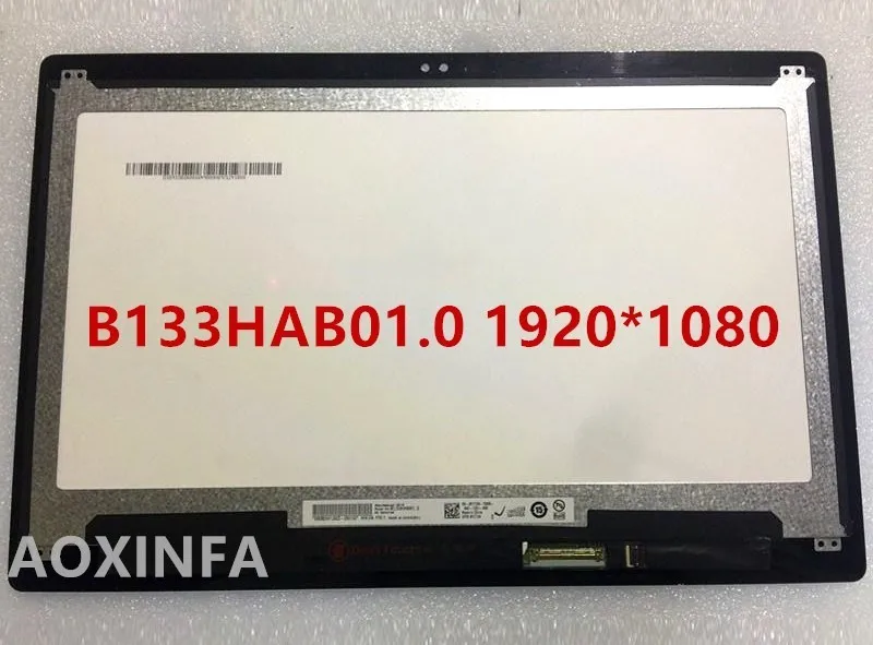 Оригинальный сенсорный ЖК-экран 13 3 дюйма для DELL Inspiron 5368 5378 p69g в сборе B133HAB01.0