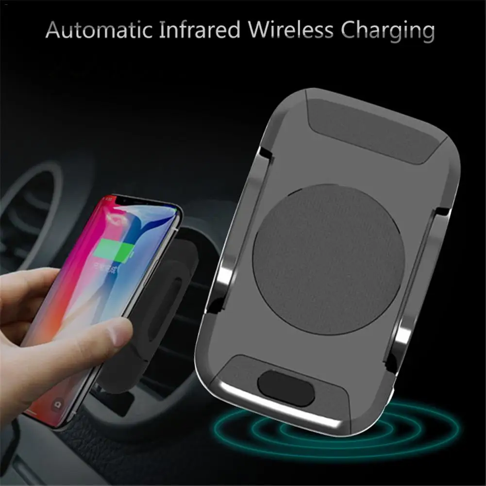 C2 Automatic Infrared Sensor Car Wireless Charging Adapter Car Wireless ...