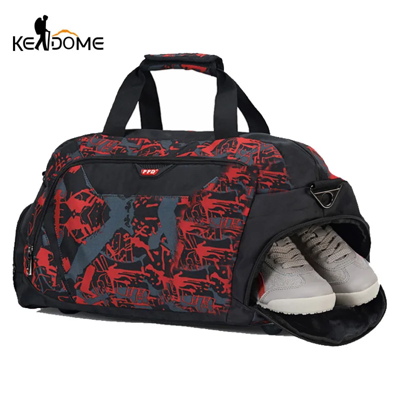 Travel Handbags for Men Over the Shoulder Gym Bag for Shoes Sports Bag