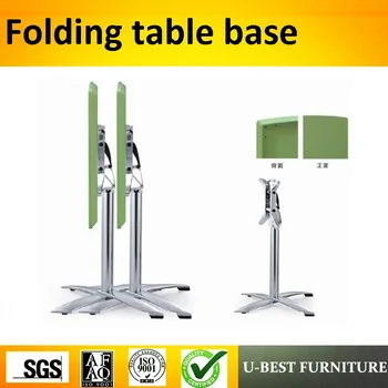 

U-BEST Commercial furniture Stainless steel metal legs folding metal picnic table base