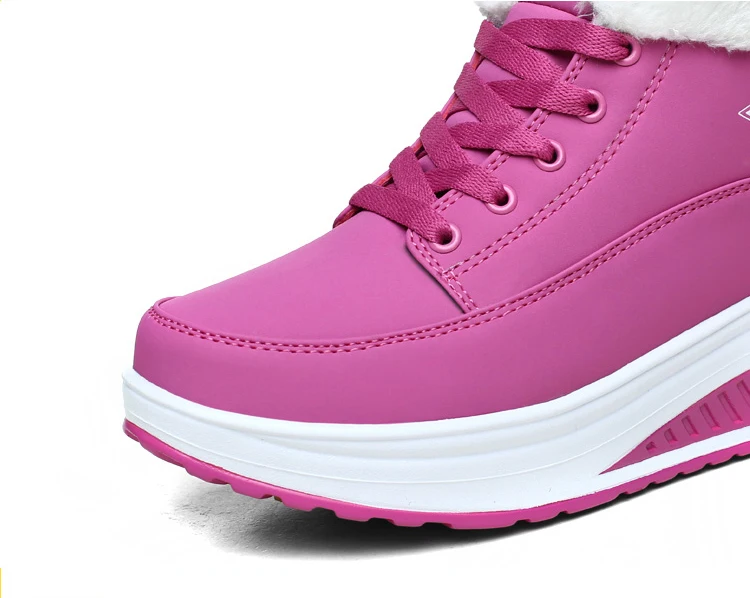 DR. EAGLE/зимняя спортивная обувь с высоким голенищем; женская обувь на платформе; кожаная обувь для похудения; женская спортивная обувь для фитнеса