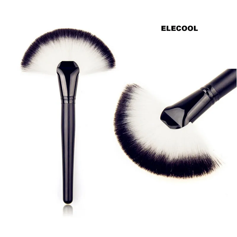 

2017 New Blush Makeup Brushes Black Professional Perfect Large-Fan Design Makeup Brush Basic Paint High Quality Goat Wool