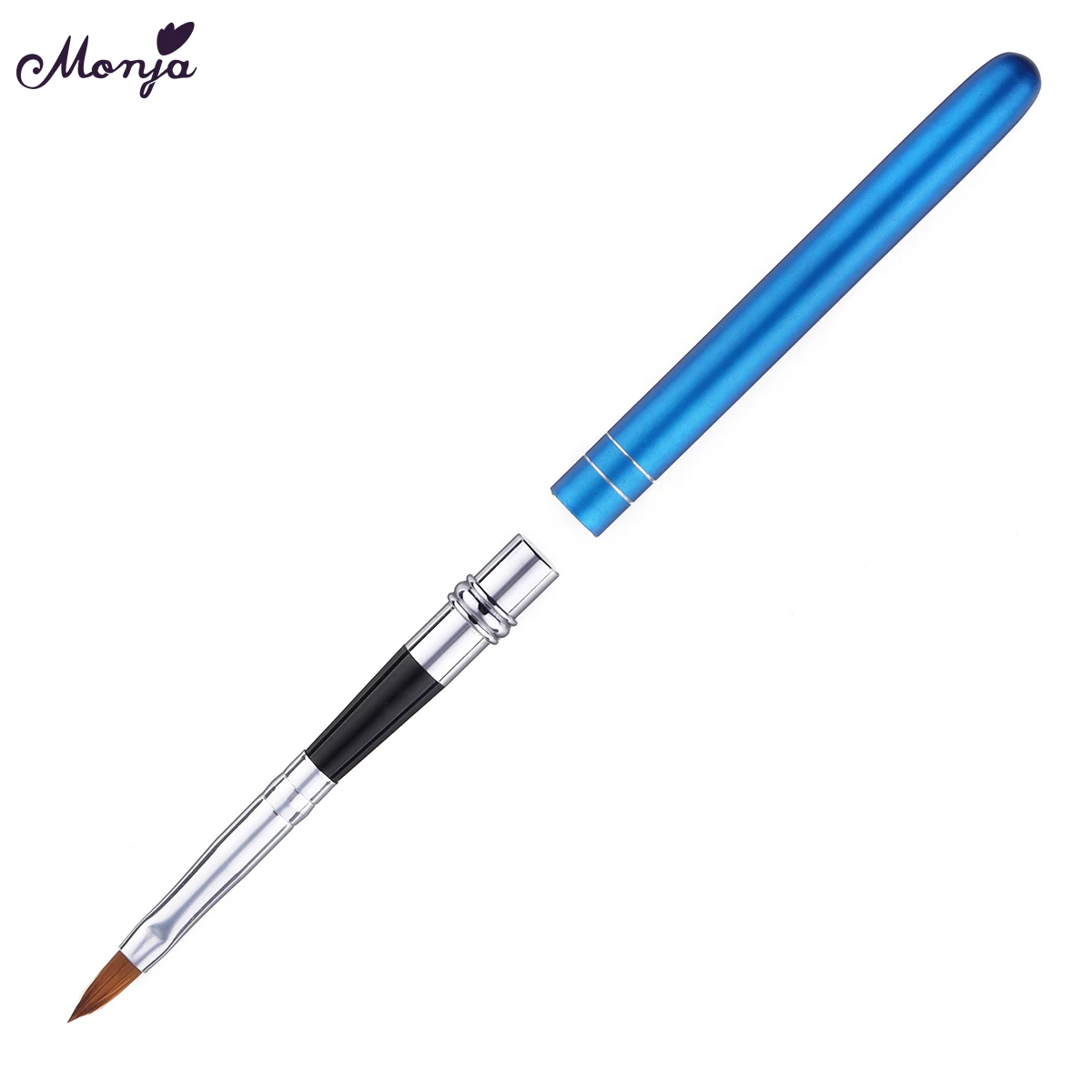Monja, 6 стилей, для дизайна ногтей, акриловый УФ-гель, для наращивания, для создания жидкой пудры, для резьбы, кисть для подводки, линии, Полоска, цветочный рисунок, ручка