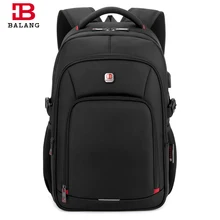 BaLang Morral Del Ordenador Portátil de 15.6 pulgadas de Carga Puerto USB Ordenador Mochilas Impermeables Masculinos Hombre Busines Dayback Mujeres Bolsas de Viaje