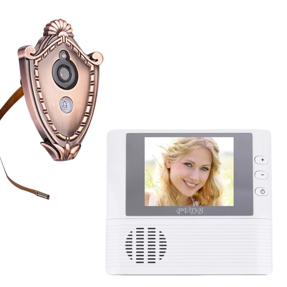 

Door Viewer wireless call video eye digital peephole 2.8 inch TFT LCD 3X Zoom Photos Taking 0.3Megapixel CMOS Shield door camera