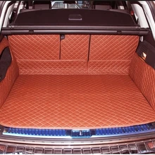 Хорошо! Специальные коврики для багажника для Volkswagen Touareg водонепроницаемые коврики для багажника для Touareg-2011