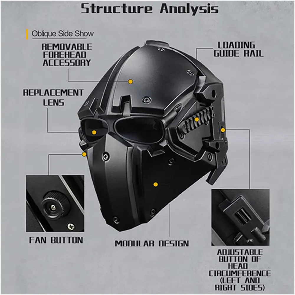 Мотоциклетные тактические шлемы с полным лицом обсидиан шлем мото гоночный велосипедный шлем подходит для военных тренировок на открытом воздухе Велоспорт 4 цвета