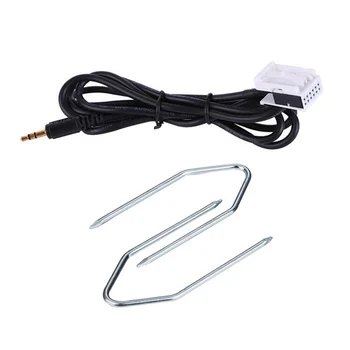 

Car 12PIN AUX Cable with Radio Removal Tools For Peugeot 307 308 408 407 507 Citroen C5 C2 RD4