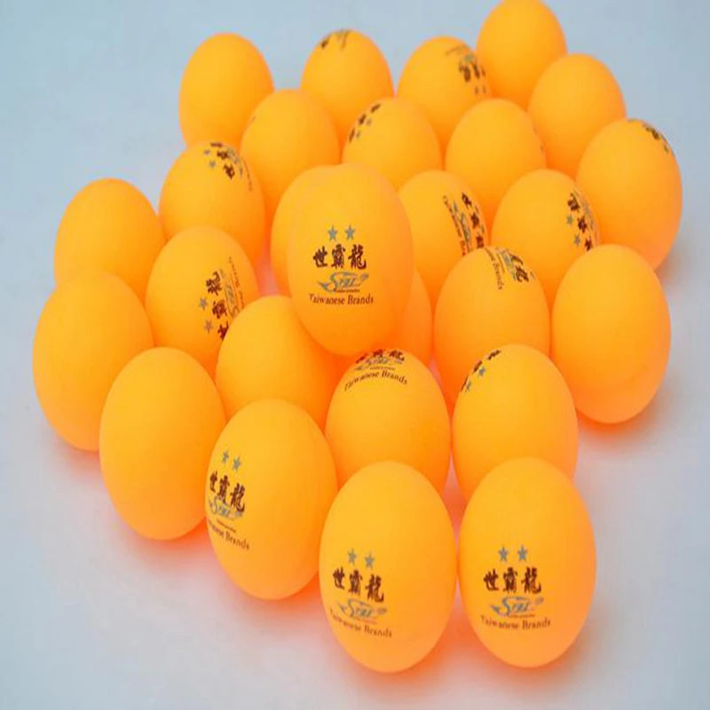 Пинг-понг шары 100 шт. 2 звезды 40 мм желтый Настольный теннис шары Материал Пластик конкурс обучение