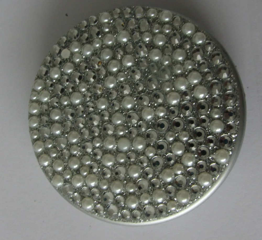 2015Newest RETAIL Crystal rhinestone portable mirror Foldable pocket compact make up crystal | Красота и здоровье