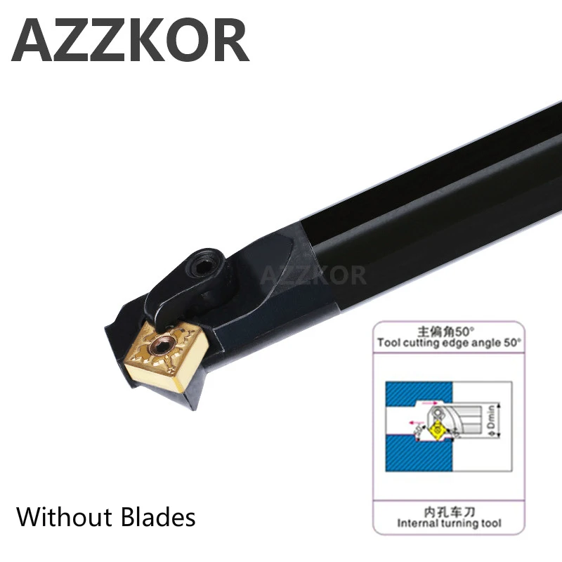 

Internal Turning Tools Cutting Bar S20R-MCWNR12 Lathe Cutter Wholesale S20R-MCWNR12 Carbide inserts CNC Holder AZZKOR Inner Tool