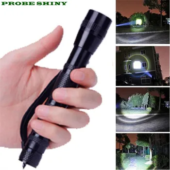 

XPE-R3 LED 1200 Lumens Lamp Clip Penlight Flashlight Torch AA Free Shipping #NN17