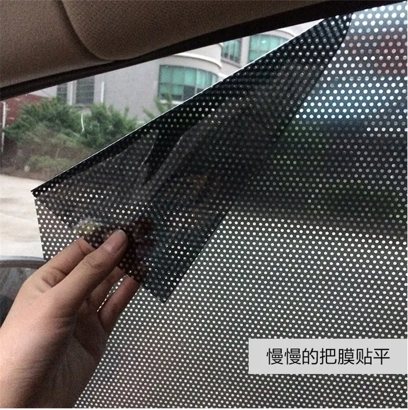 Car auto accessories Curtain Windshield Sticker Sun shade sticker UV Protection Car Side Window Film 38cm42cm 4pcs per set (8)