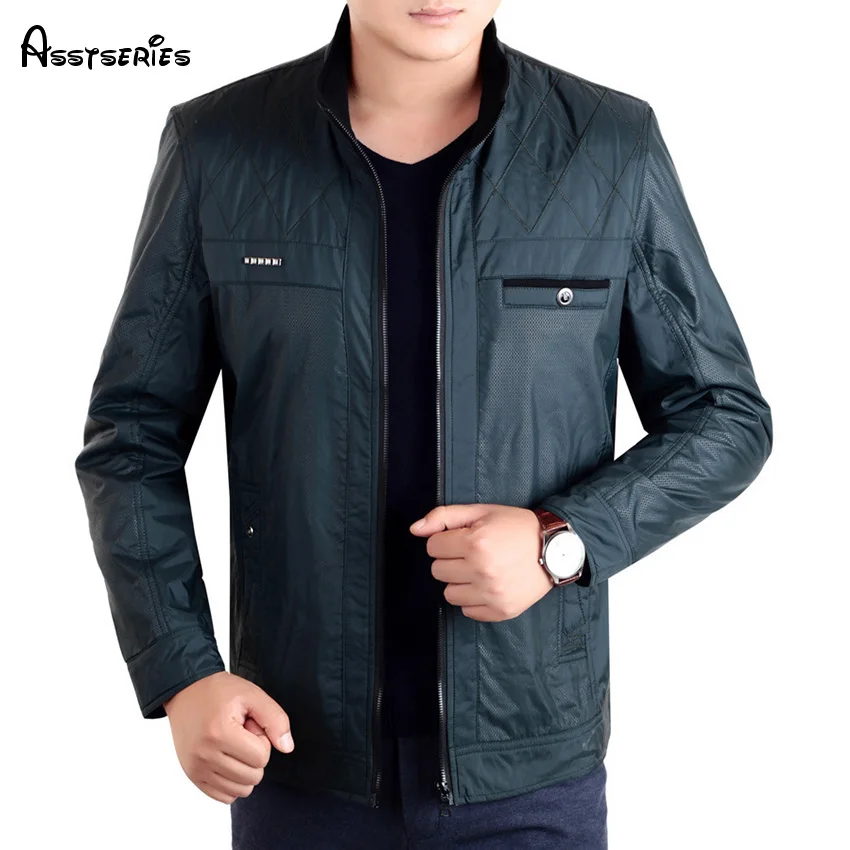 Special Jacket Men New Leisure Business Jackets Middle Aged Men Stand ...