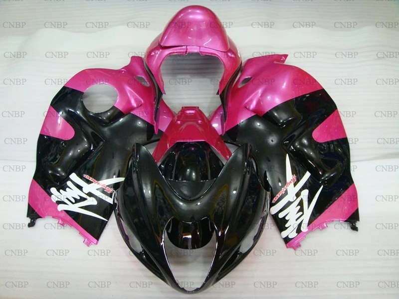GSX R1300 1997 2007 Φ 1999 набор для всего тела 2004 Обтекатели розового и черного