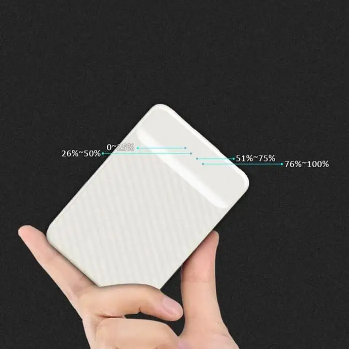 

Mini 20000mAh Protable Power Bank 2 USB External Battery Charger Powerbank 5V/2A for Mobile Phone charging iPhone Xiaomi note 8