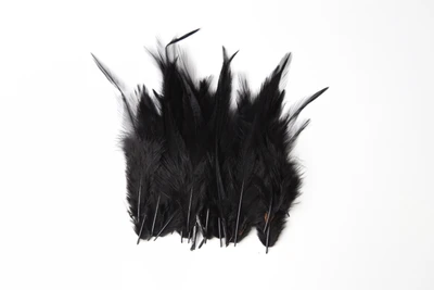 Black 50pcs Натуральные перья фазана, 10-15 см, многоцветные, куриные перья, Плюм для рукоделия, свадебные украшения, рукоделие, украшение для дома, 50 шт - Цвет: Black 50pcs
