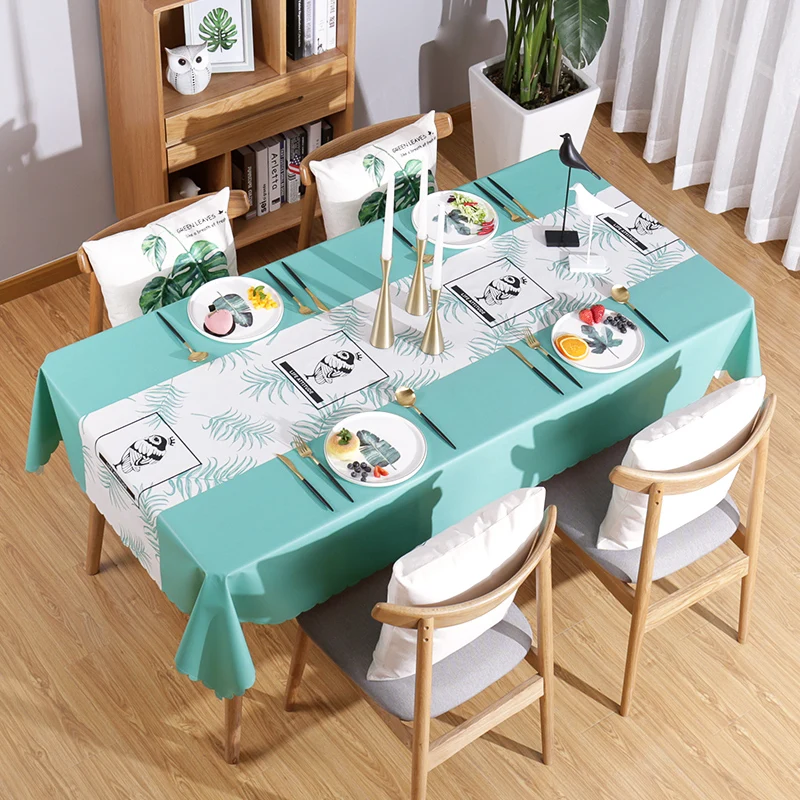 

RZCortinas Table Cloth Rectangular Wedding Party Table Cloth Round PVC Table Cover Waterproof Oilproof Tablecloth Owl Printed