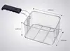 Commercial frying pan fried dough sticks machine fried potato chips deep fryer 24L double baskets deep frying fryer machine 4