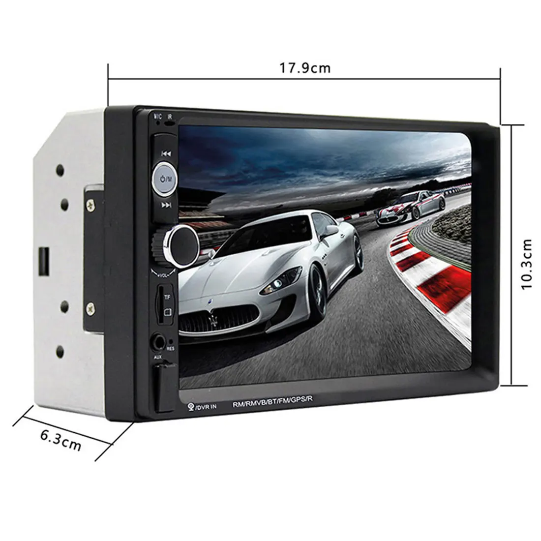 2 din автомагнитола " HD плеер MP5 сенсорный экран цифровой дисплей Bluetooth Мультимедиа USB 2din Авторадио автомобильный монитор резервного копирования