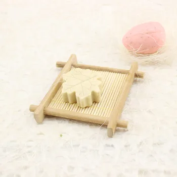 

Wooden Natural Bamboo Soap Dishes Tray Holder Storage Soap Rack Plate Box Container Portable Bathroom Soap Dish Storage Box