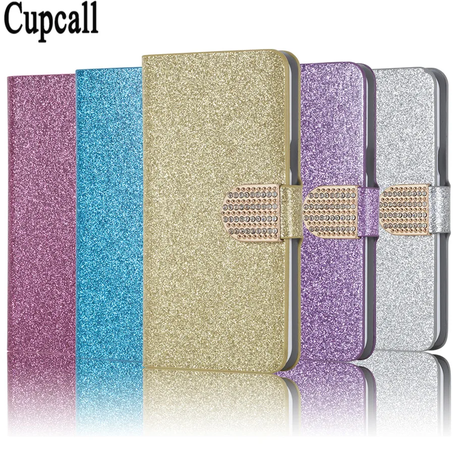 Cupcall Luxury High Quality Leather Magnetic Auto Flip Wallet Stand Cell Phone Case For BQ Aquaris M5 Cover | Мобильные телефоны и