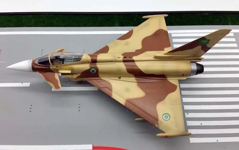 Саудовская Аравия Air Force Eurofighter Typhoon EF2000A 1/72 diecast easy model