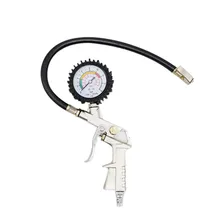 Циферблат насос для колес гибкий шланг 220 PSI Пистолет Стиль пневматический патрон пневматический легкий прочный дизайн лучше точность# P5