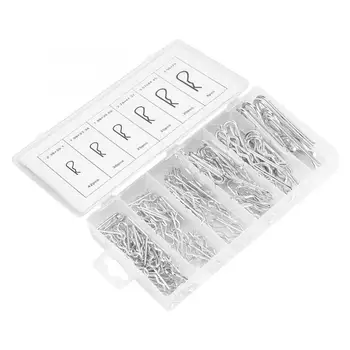 

Screw Pins Pins 150 Pcs Carbon High Strength Steel R-type Card Hairpin Latch Bolt Cotter Pin Stainless Steel Pin Quick