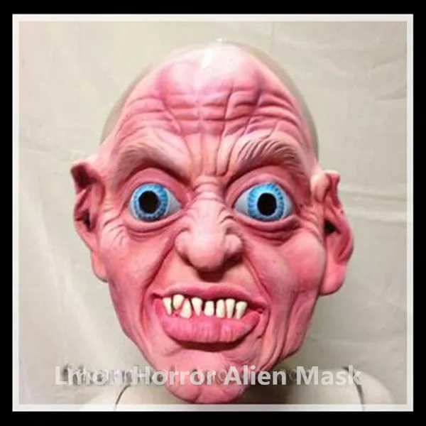 

Horror Demons Head Devour Rubber Mask Scary Monster Latex Masks Adults Full Face Masquerade Halloween Party Costume FreeShipping