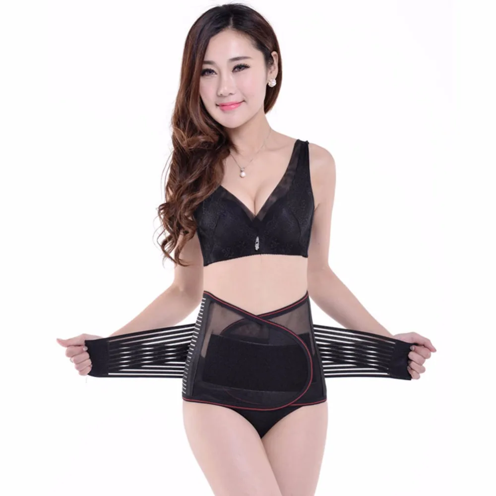 AO FEI TE Durable Black Waist Support Brace Orthopedic Underwear for Women Lumbar Lower