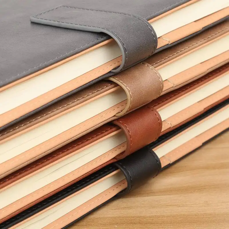 

A5 Exquisite Notebook Touched comfortably .Simple, imitation leather feel, durable, smooth ribbon