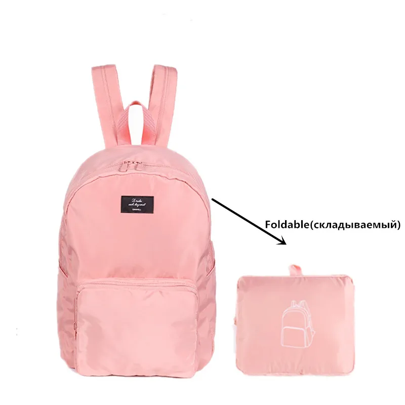 

Unisex Lightweight Foldable Backpack Waterproof Folding School Bag For Teenager Boy Girls Ultralight Portable Travel Package New