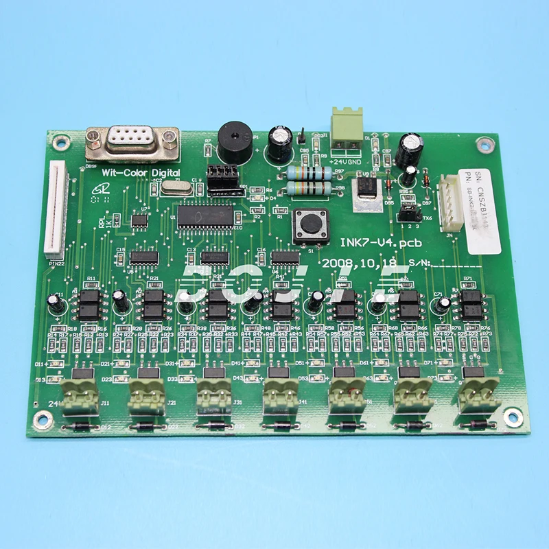 

wit color ultra 3000 printer 7 ways ink supply board