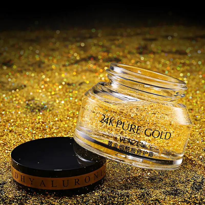 24K Gold Niacinamide восстановление лица Крем Осветляющий увлажняющий контроль жирности