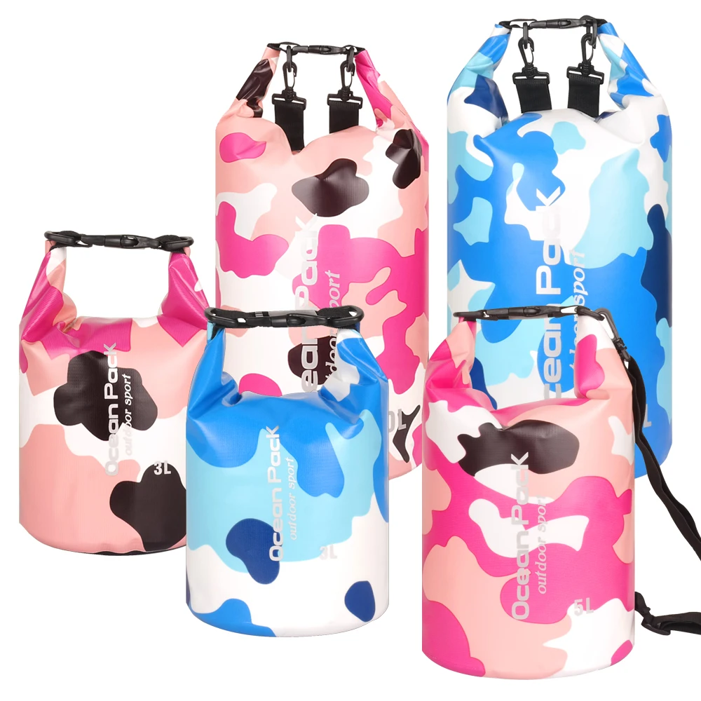 2L 3L 5L 10L 15L 20L 30L impermeable resistente al agua bolsa seca saco de almacenamiento paquete bolsa natación kayak piragüismo río trekking