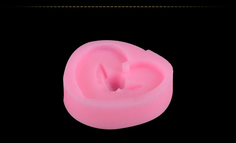 Новое поступление, форма в форме сердца, 3D силиконовая форма для торта, инструменты для украшения торта, формы для свечей E697