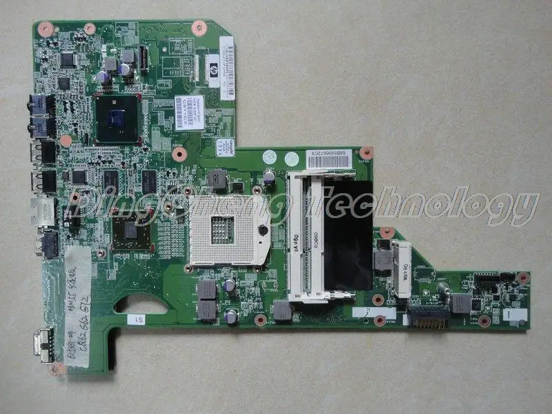 HOLYTIME محمول لوحة رئيسية لأجهزة HP CQ62 G62 G72 دفتر اللوحة الأم 615381-001 1 GB HD 5000 HM55 DDR3 100% اختبار