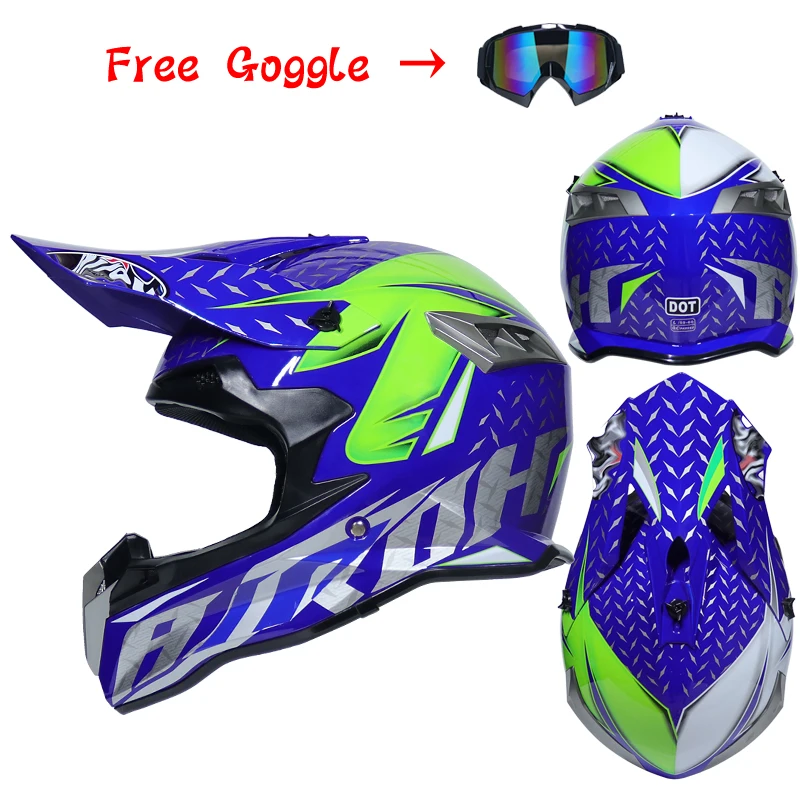 

ABS certified WLT-188 professional motocross helmet men's motorcycle Casco off-road rally Capacete