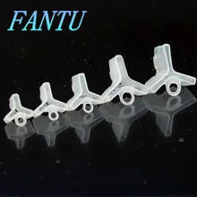 FANTU рыболовные крючки 30 шт. тройные Крючки Защитная крышка рыболовный крючок аксессуары