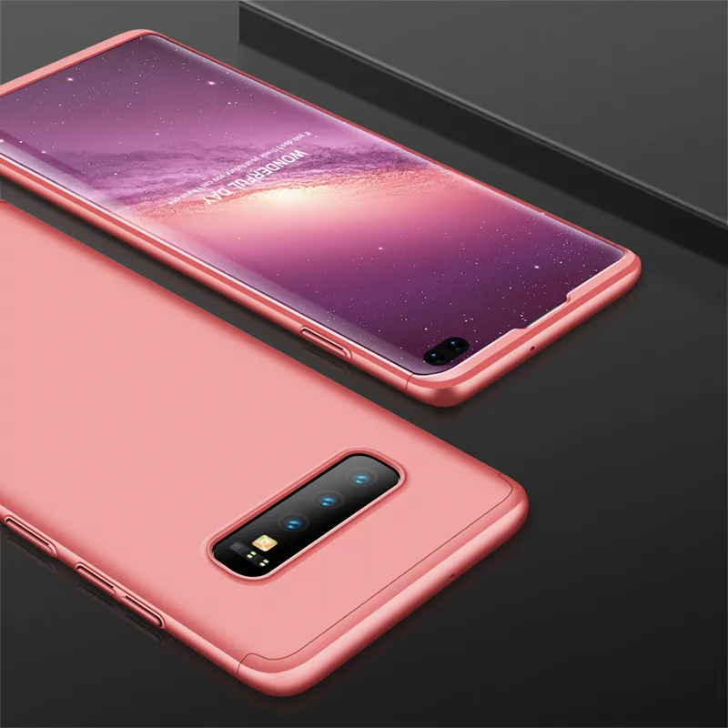 360 Full Protection Case For Samsung S10 Case Luxury Matte Hard PC Shockproof Cover Case For Samsung Galaxy S10 Plus S10e Funda  (23)