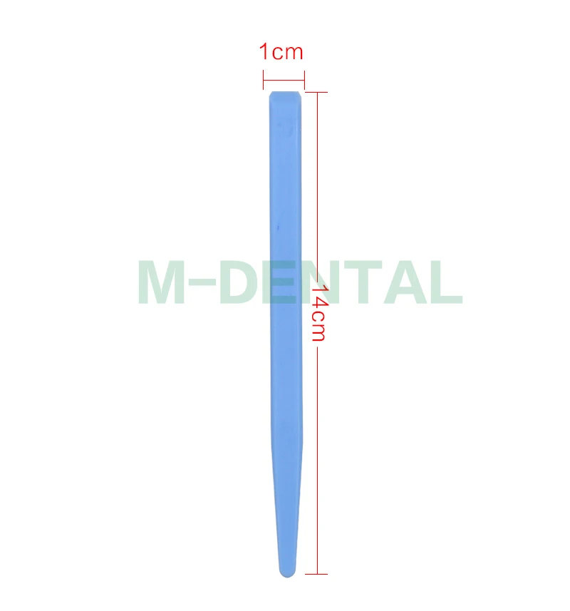 10 шт. зубные Пластик шпатель для впечатление Материал для зуботехнической лаборатории